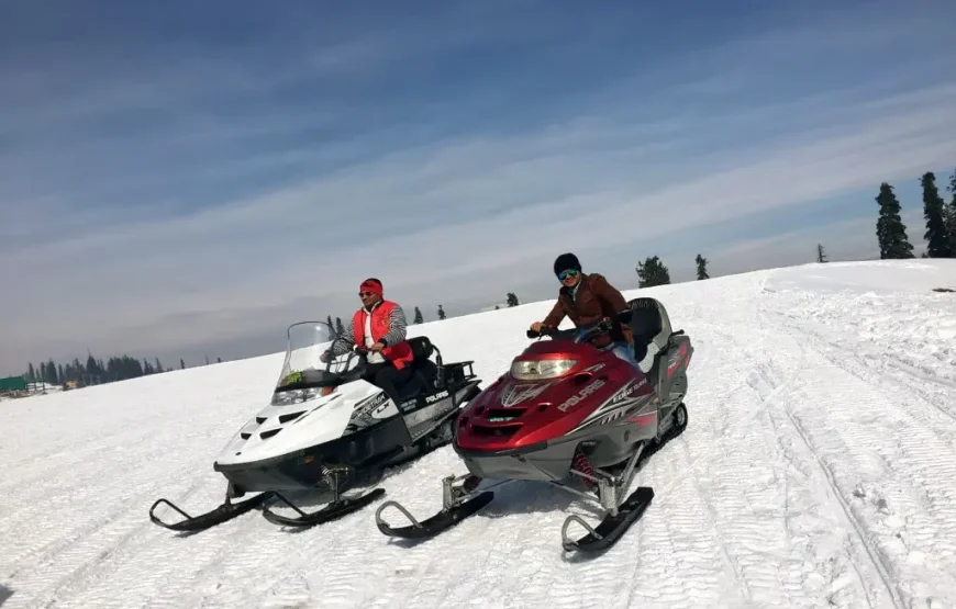 Snow Scooter In Manali At Solang Valley