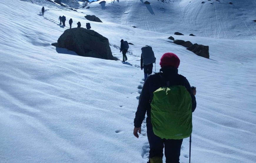 Hampta Valley Snow Trek