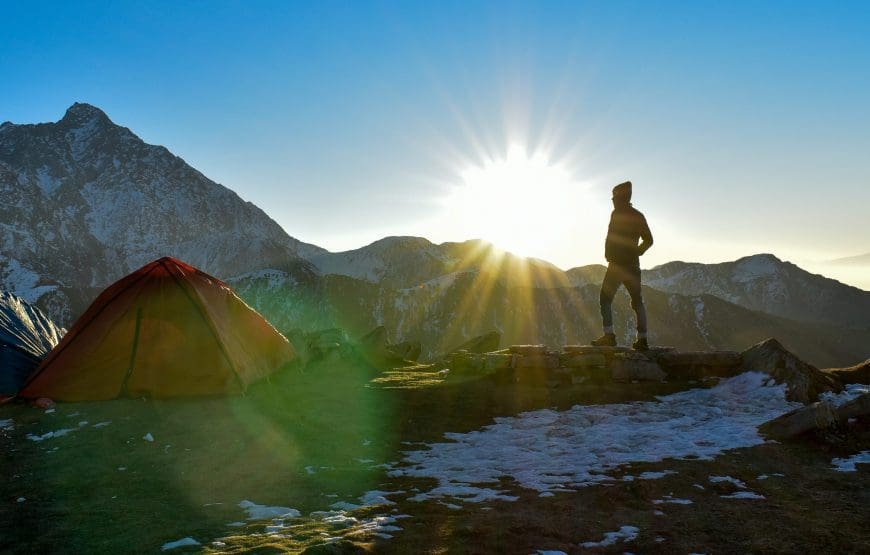 Triund Trek Mcleodganj (Camping At Triund Top)