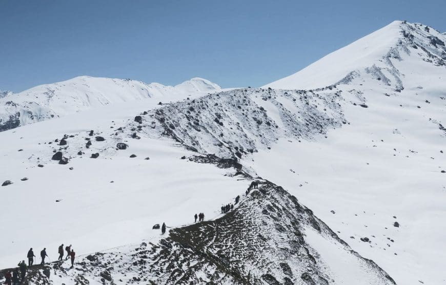 Hampta Valley Snow Trek