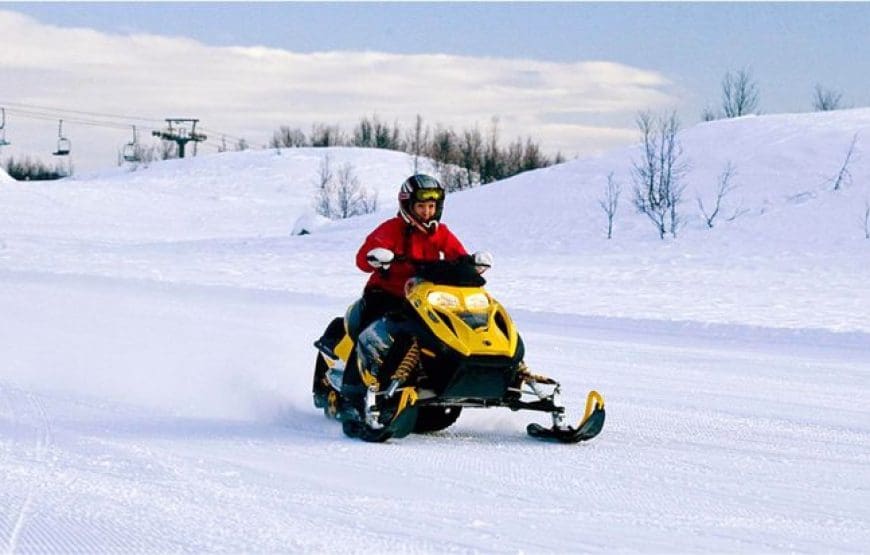 Snow Scooter In Manali At Solang Valley