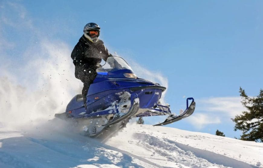 Snow Scooter In Manali At Solang Valley